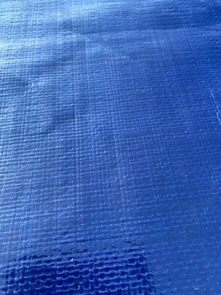 Unterlegplane 6m x 4m blau 240g