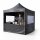 Faltzelt 3x3 schwarz Komplettset Marktstand