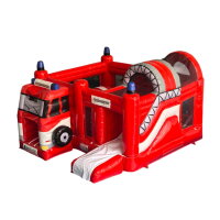 Hüpfburg Multi deutsche Feuerwehr