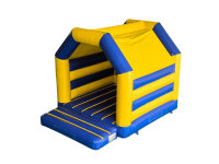 Hüpfburg AdBouncer Standard blau-gelb
