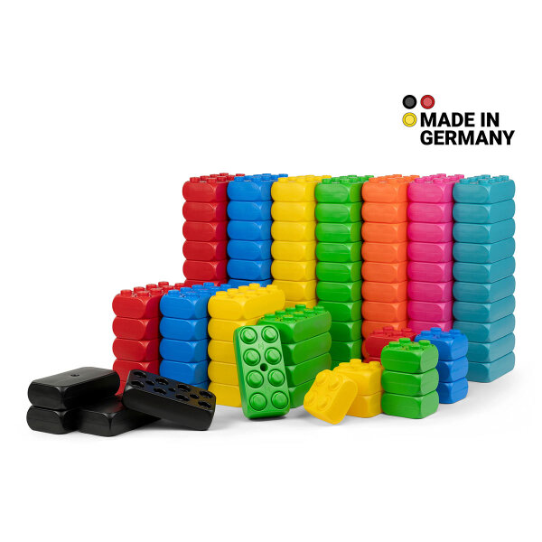 XXL Bausteine Mega Pack 106 Steine
