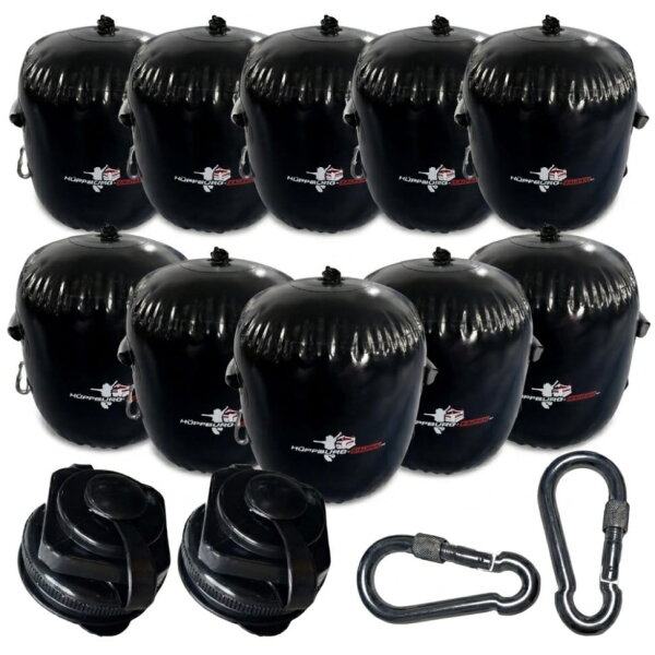 Wassersack 40kg schwarz 10er Pack