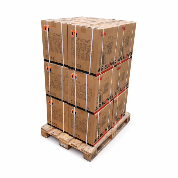 Palette Hüpfburg Gebläse Huawei 1,5 kW REV-2E | 12 Stück