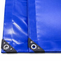 Unterlegplane 5m x 4m dunkelblau 650g