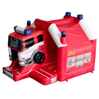 Hüpfburg Combo deutsche Feuerwehr