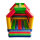 Hüpfburg Standard bunt