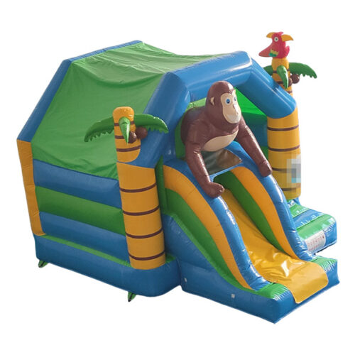 Hüpfburg Slide Combo Affe kaufen