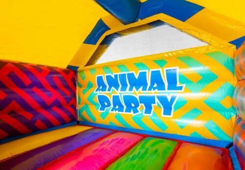 Hüpfburg Slide Combo Animal Party kaufen